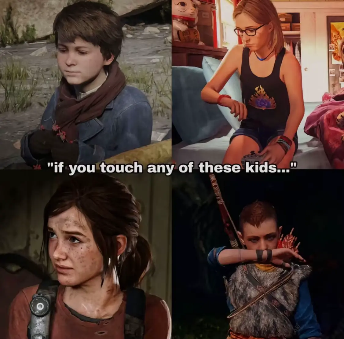 #thelastofus #godofwar #uncharted #reddeadredemption2 #kratos #nathandrake #johnmarston #elliewilliams #joelmiller #playstation #fyp #core #motivation 