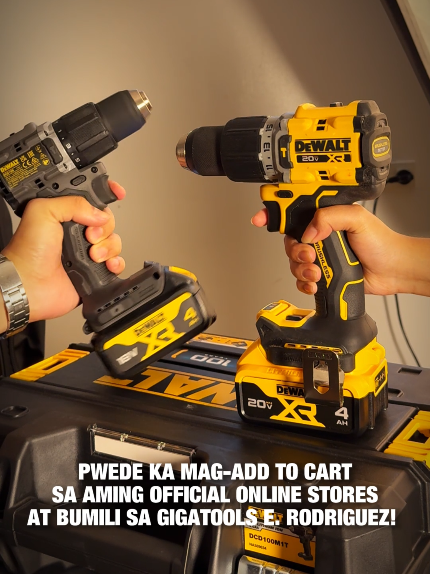 Ito na ang hinihintay niyong sale ng DeWalt, mga boss! Magkakaroon kami ng Pangmalakasang Live Selling sa November 23, 2024, 12PM to 2PM. Maraming exclusive vouchers at discounts dito, kaya abang-abang lang at ‘wag kalimutang mag-add to cart sa aming official online stores! 🛒 #DEWALTPhilippines #AngCordlessNaPangBakbakan #Dewalt100Years #SwitchToCordless #GuaranteedTough #TeamYellow​ #TeamBlack