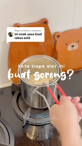 Replying to @femsic sepeaktis itu buat rebus2an juga #deepfryer #pancirebus #minideepfryer #pancimini #freemir #pancisaringan 