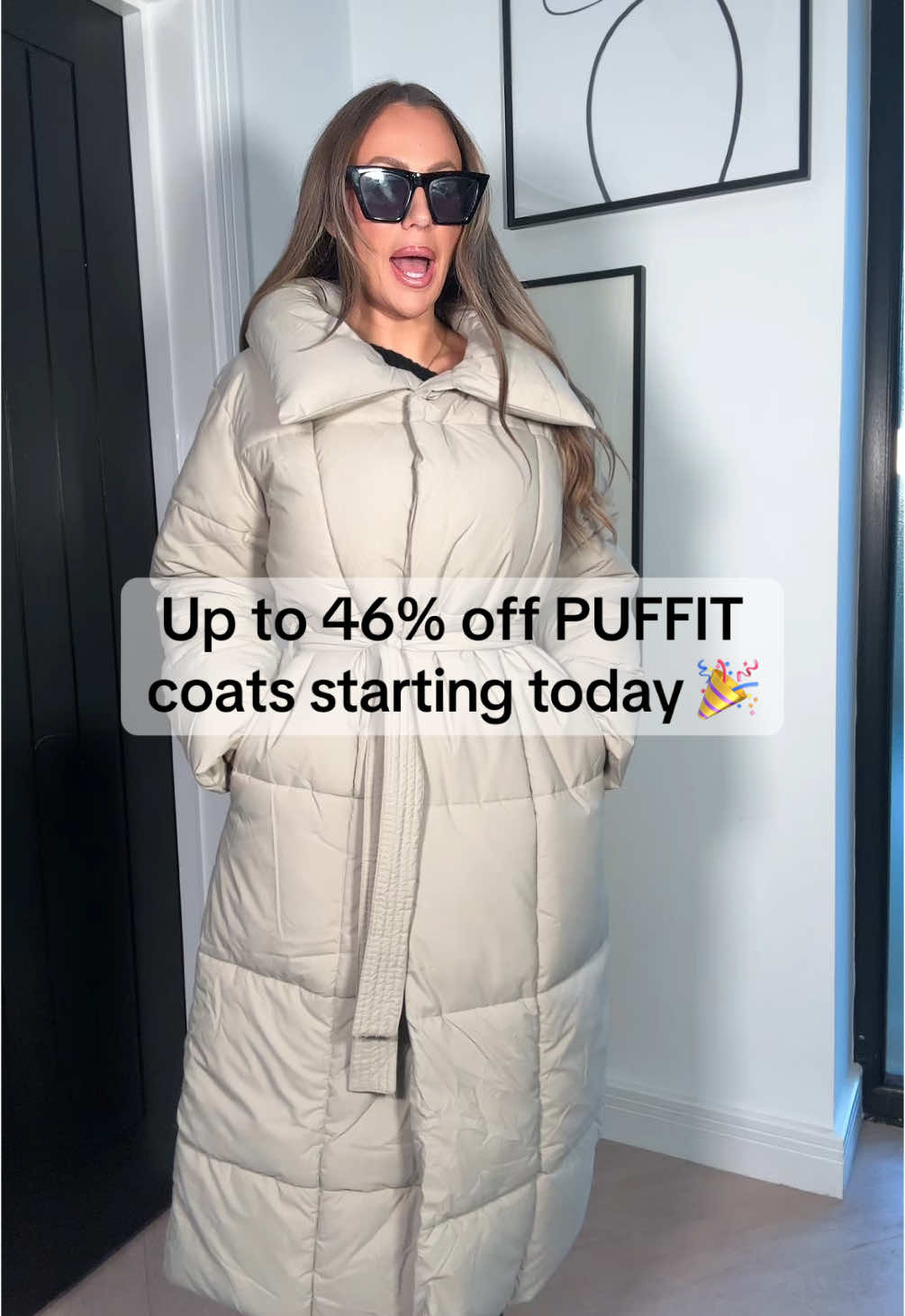 Up to 46% off with extra 10% off on my links from today 🎉 @PUFFIT.UK #blackfridaysale #blackfriday #wintercoat #puffit #tiktokmademebuyit 