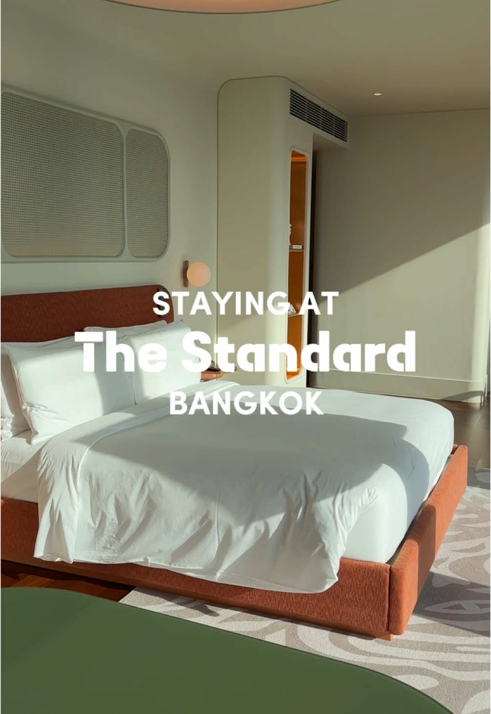 Enjoying a luxurious stay at The Standard Hotel Bangkok! It’s conveniently located near a BTS station for easy travel.🏨🌇⁣ ⁣ 🎥 Video Credits: @Travis 