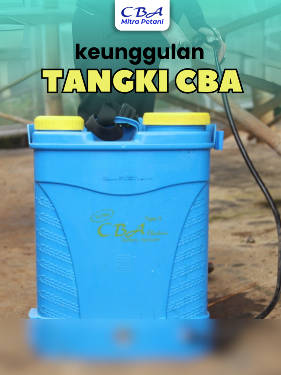 Sprayer CBA memang top! walaupun ada tangki lain yang mirip-mirip, kualitasnya pasti kalah jauh dengan CBA. Kirim jempol 👍 di komen  kalo kamu setuju! #tangkicba #sprayercba #cbamitrapetani #sprayerelektrik #petanidigital #petanimillenial #petanimuda #petaniindonesia🇮🇩🇮🇩🇮🇩🌿🌿