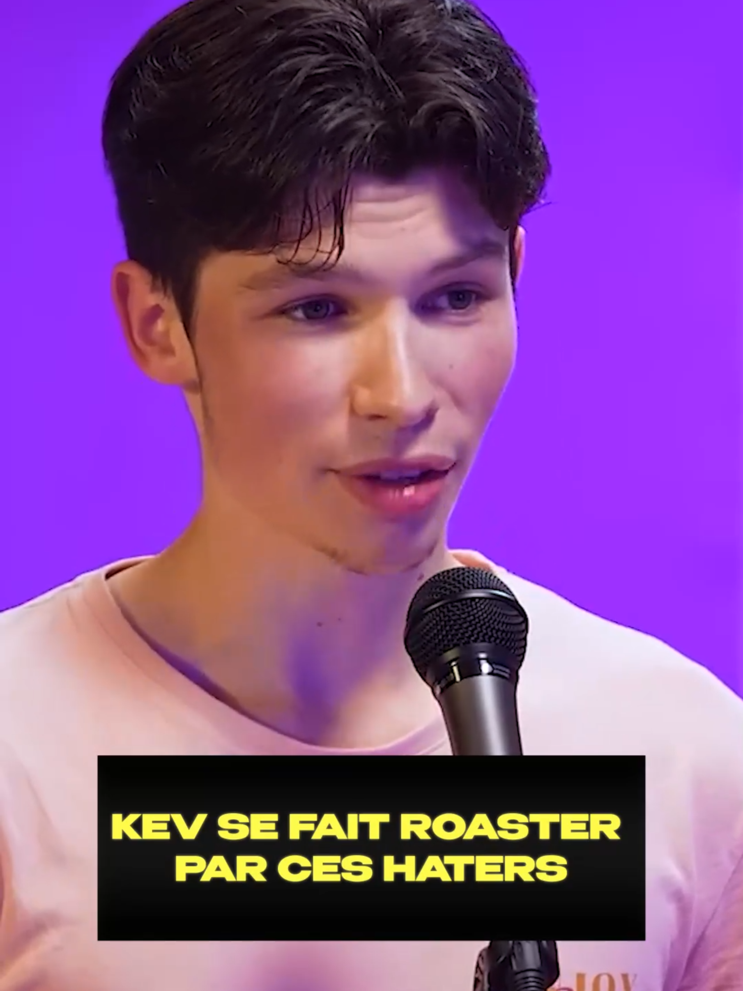 Kev Adams se fait clasher de fou 🤯 #humour #kevadams #comedy #haters #roast #roasting #hater