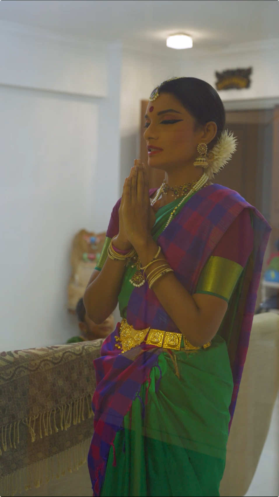 What is the significance of your costume? (PART 5)  #tropictitbit #tropicmonsters #myartourculture #maoc #culture #arts #interview #raw #candid #relatable #documentary #dayinthelife #bharatanatyam #dance #indian #traditional #singapore #singaporean #malaysia #tiktoksg #tiktoksingapore #fyp #foryoupage #foryou 
