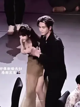 คุณพระกับยัยอนงค์ในชีวิตจริงของคุนแม่🫶🏻 #จางหลิงเฮ่อ #zhanglinghe #张凌赫 #เถียนซีเวย #tianxiwei #田曦薇 #chasingjade #逐玉 #chineseactor #cdrama #fyp 