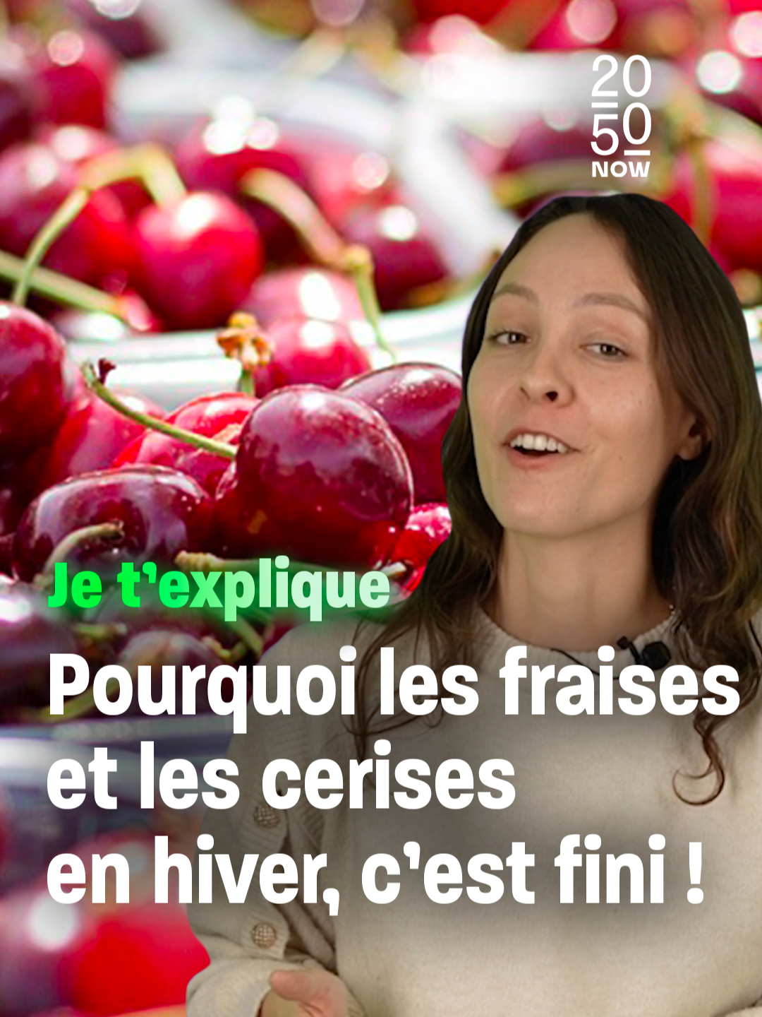 Les fraises et les cerises dans les supermarchés en hiver, c’est fini !  Comment ça se fait ? Pauline Vallée est allée jeter un œil aux rayons. Elle t’explique  🛒 #Netto #Fraises #Cerises #Intermarché #Sinformersurtiktok @mcdansepourleclim