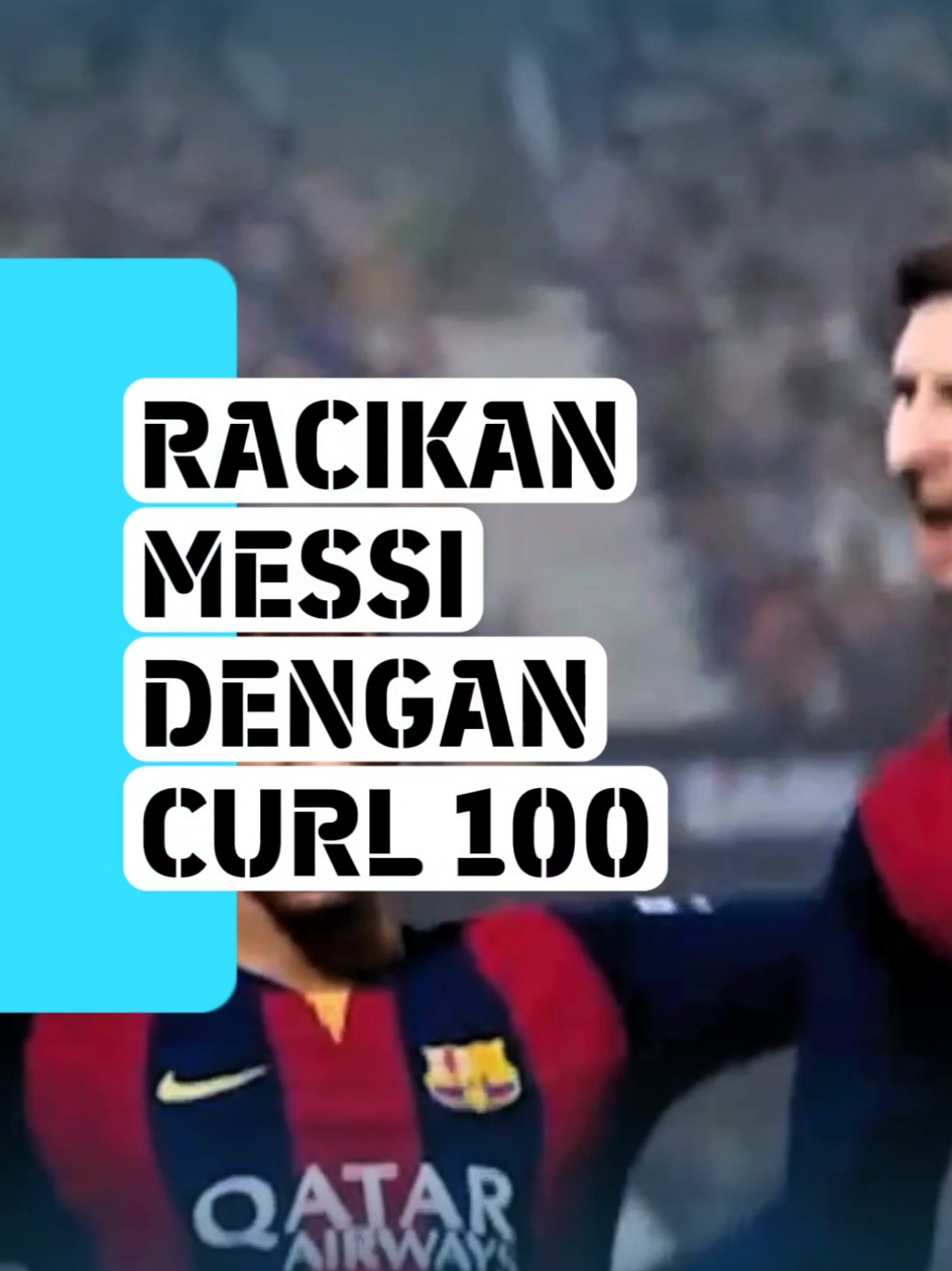 Racikan Messi Blitz Curler dengan statistik lengkung 100 #eFootball #eFootball2025 #eFootballMobile 