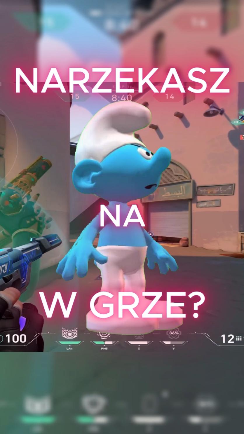 smurfy oraz trole w VALORANCIE. dlaczego mi dobiera smurfy. narzekasz na smurfy w grze? #Valorant #ajmerito 