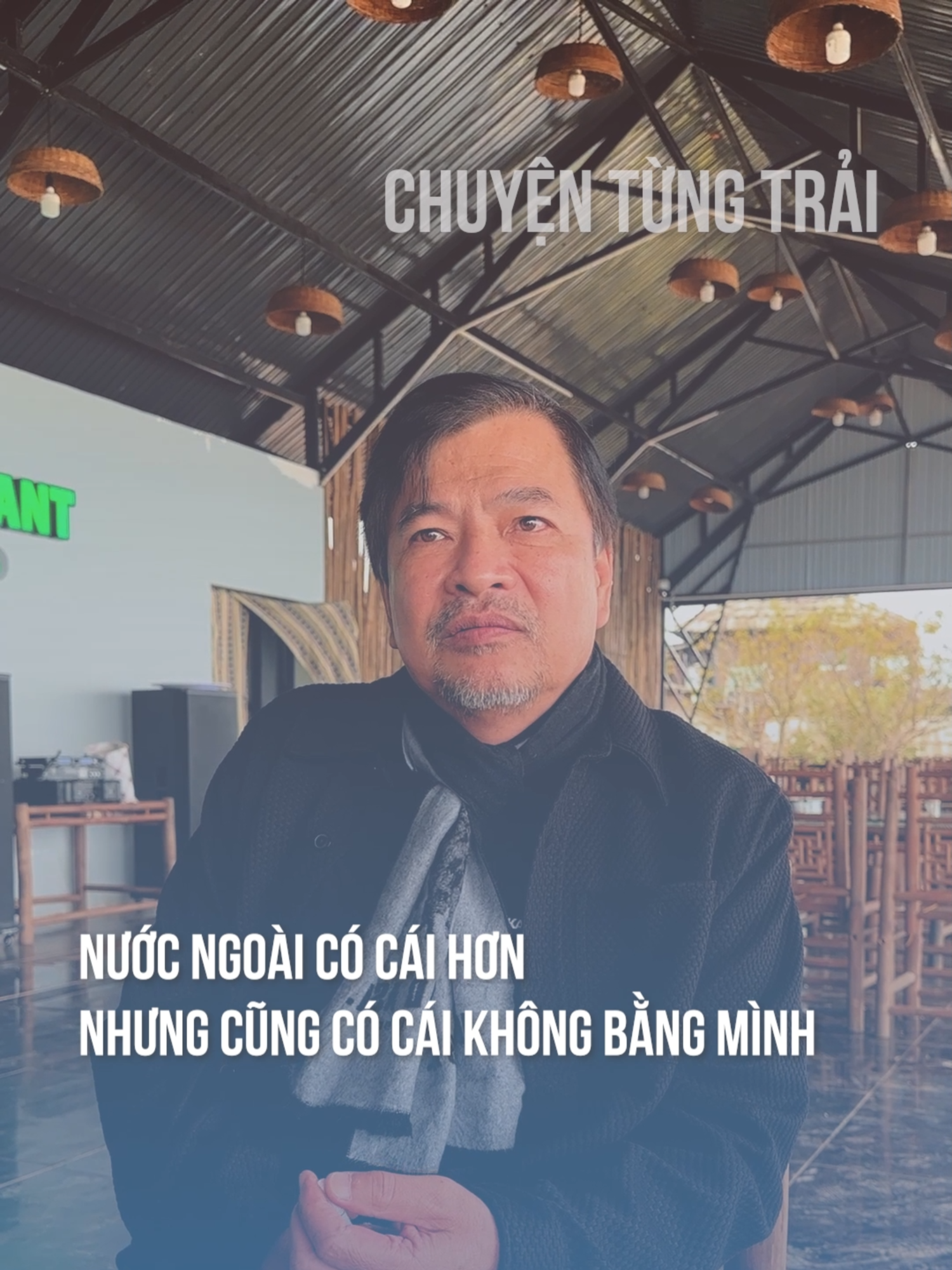 NSND QUỐC ANH chia sẻ: Châu Âu cái cái hơn nhưng cũng có cái không bằng được nước mình #7tea #chuyentungtrai #nsndquocanh