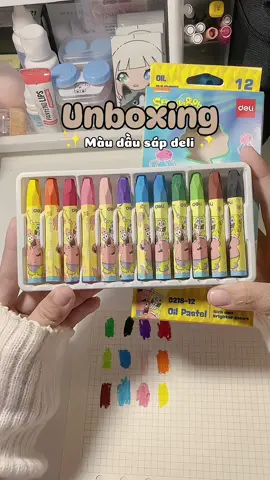 Màu mới nè🛒#review #unboxing #mausapdaudeli #deli #mausapdau #fypシ #fyp #xhtiktok 