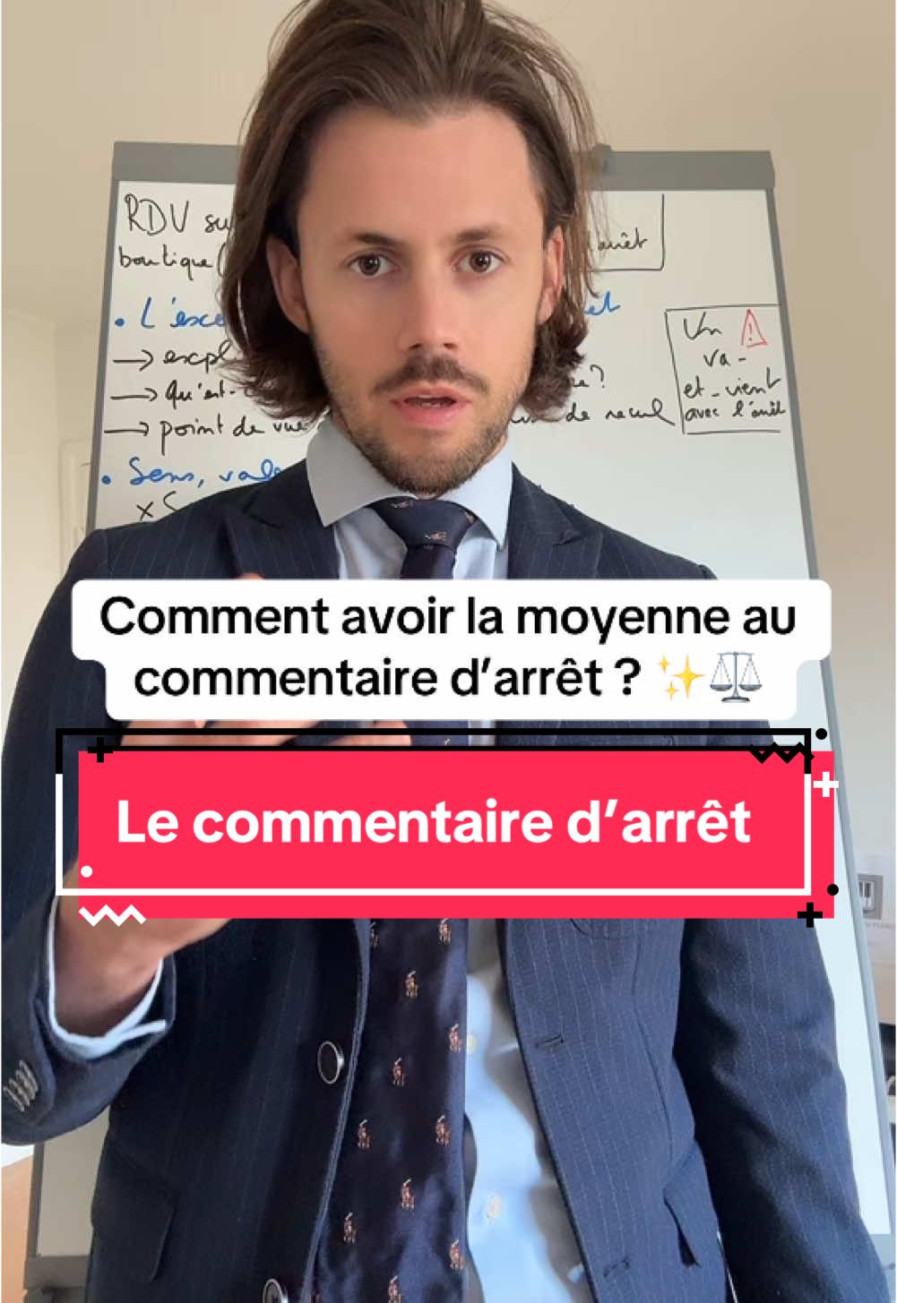 La méthodologie du commentaire d’arrêt ✨⚖️  N’hésitez pas à travailler avec tous mes outils pour réviser vos partiels (go sur jurixio.fr) #droit #etudes #etudiant #facdedroit 