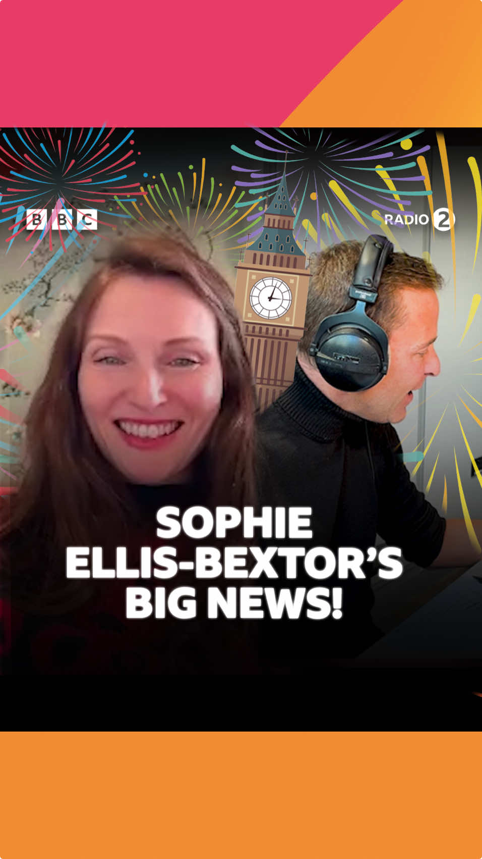 Sophie Ellis-Bextor is doing the New Year’s Eve show on BBC One!! 🎆 🧡 #sophieellisbextor #newyear 
