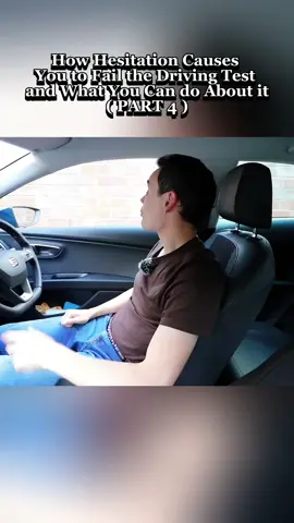PART 4 : How Hesitation Causes You to Fail the Driving Test and What You Can do About it. #greatbritain #rarely #signal #parked #pass #vehicles #stitch #sad #qualified #licence #driving #trainee #down #spaghetti #central #motorway #barrier #drivingtest #questions #uk 