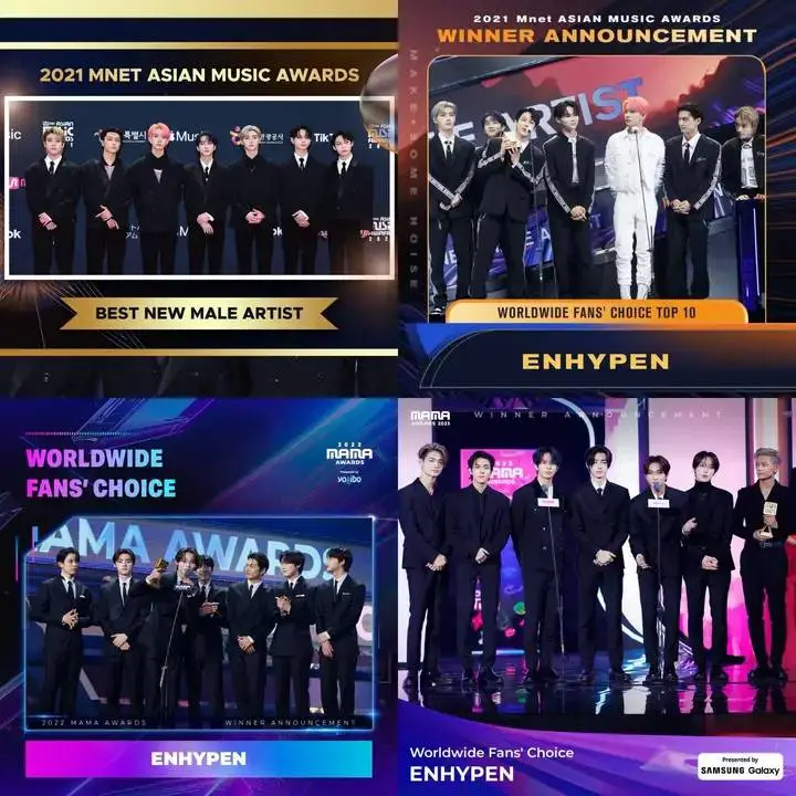 AND WE WON FAN'S CHOICE AWARD 🏆🤞🏻 NEXT WE ARE GETTING THAT DAESANG HOME 😭🏆 #ENHYPEN #2024mamaawards #ENGENE #COPY #FYI 