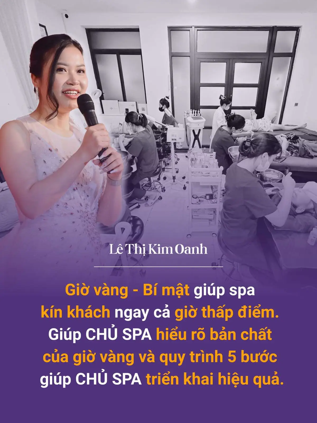 Giờ vàng giúp chủ spa kín khách  #Lethikimoanh #kinhdoanhspa #chuspa #giovangchochuspa #LearnOnTikTok 