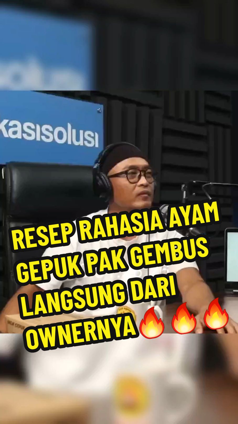 Kisah sukses ayam gepuk pak gembus, sc yt/kasisolusi #viralvideo #inspiration #viraltiktok #fyp #fyppppppppppppppppppppppp #motivasisukses 