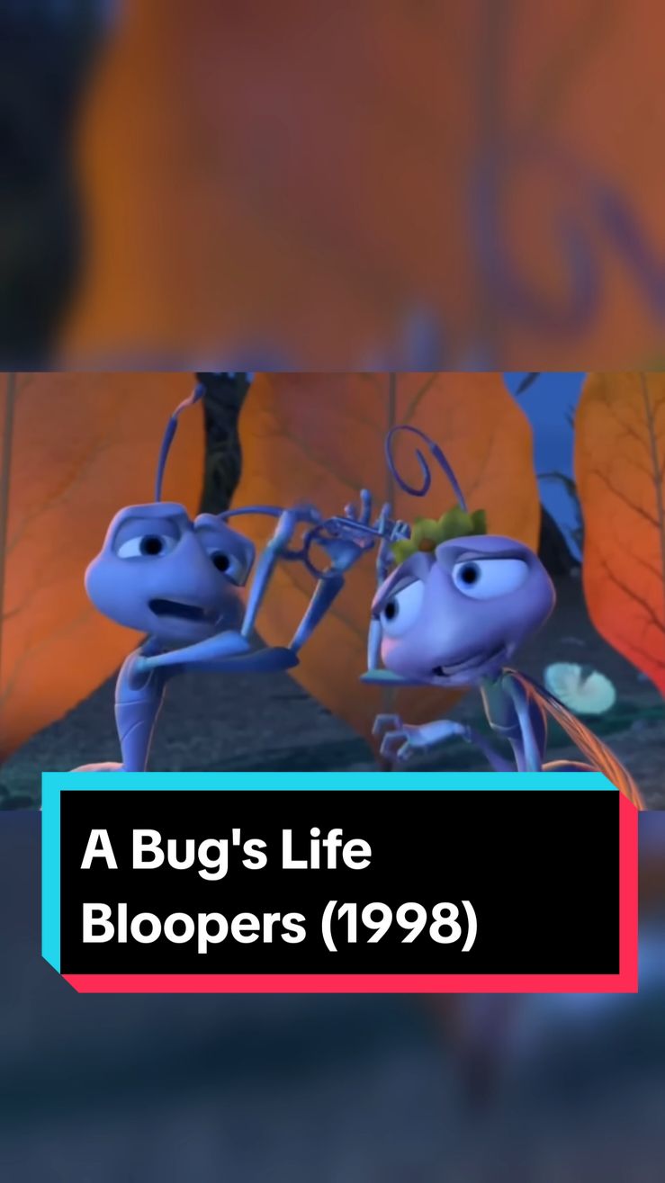 A Bug's Life Bloopers (1998)✨️🎬| #abugslife #bloopers #fyp #foryou #nostalgia #90sthrowback #childhoodmemories #disneybloopers #1998 