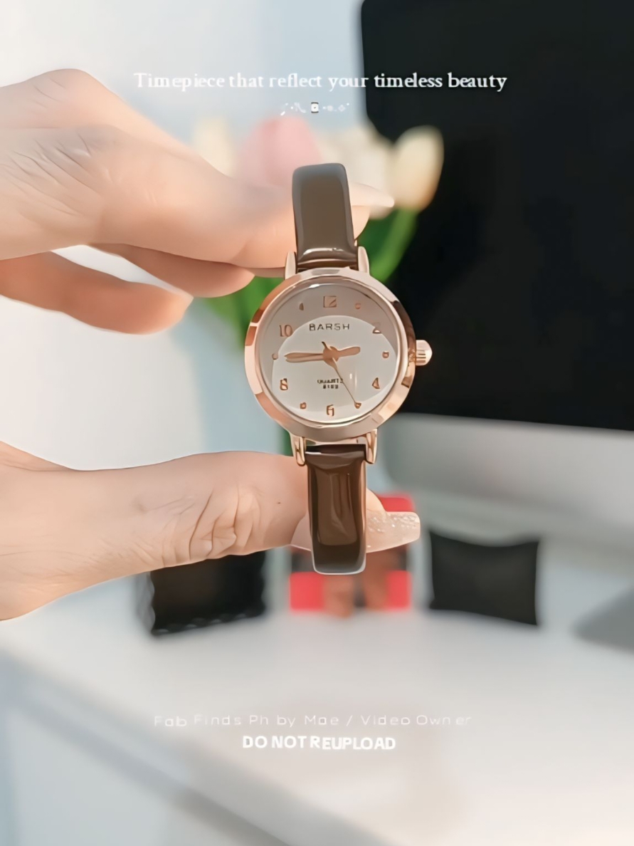 Timepiece that reflect your timeless beauty.  ༘˚⋆𐙚｡⌚⋆𖦹.✧˚ #jewelry  #watch  #watchforwomen  #affordablewatch #Meitu 