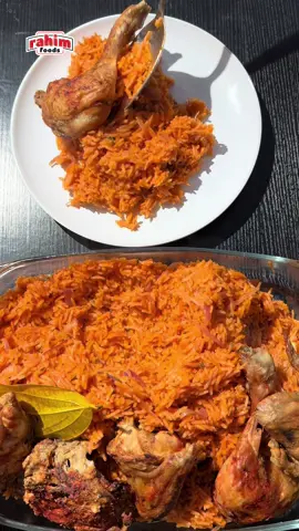 A different way to make your rice.. try out the Jollof rice in our style and give us results😋😋 #RahimFoods #Uganda🇺🇬 #Ugandanfood #Kampala #Jollofrice #rahimfoodsrecipes #tiktokuganda #AfricanFood #nigerianfood #eastafrica #bestrestaurant 
