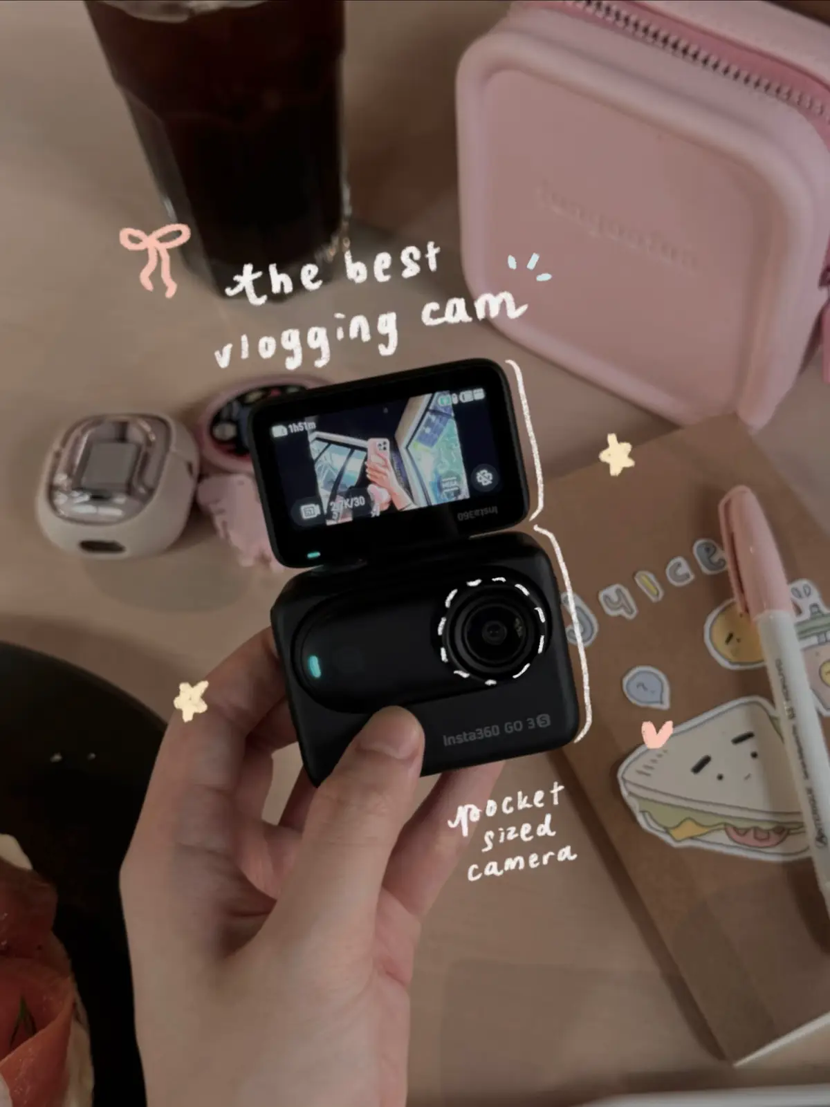 📹 how often do you vlog your life ? I usually vlog on weekends when I go out to cafes or malls ☕️ 💌 anyway my fav vlogging cam is finally on sale ✨ !! The first 5 orders using my code INRZ94K or use the link in my bio can enjoy 10% off + a free Quick Reader ($40 value) + a special gift 🫶🏻🎀 . <tags> @insta360_official #insta360go3s #insta360 #dailyvlog #contentcreationtips #dailylife #dayinmylife #influencertips #pinterestaesthetic 