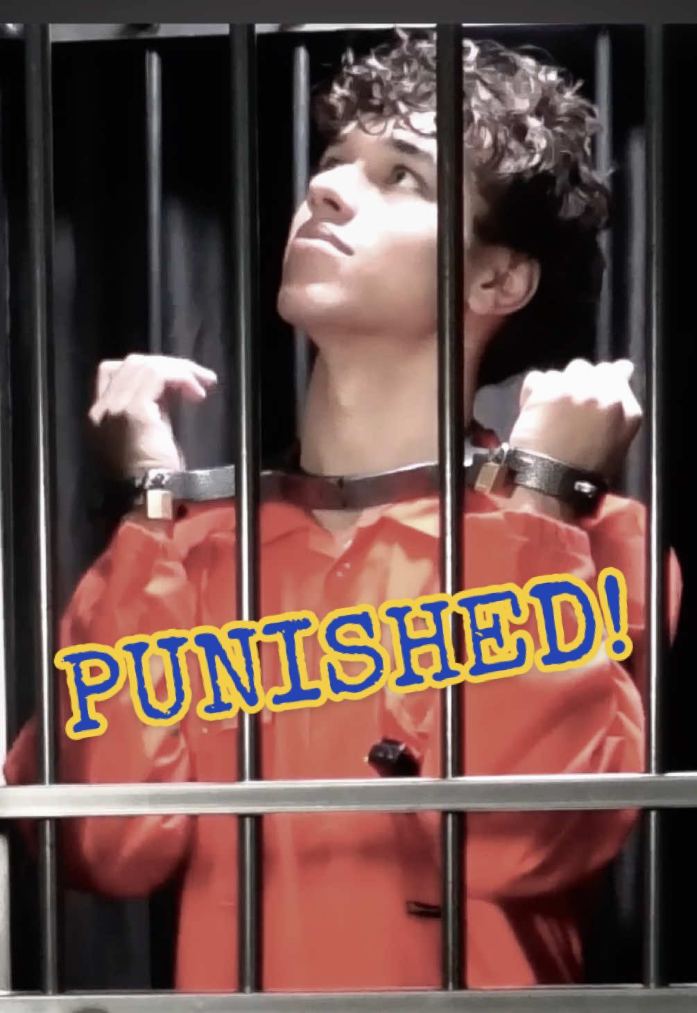 Inmate T-02 is locked up in solitary confinement for another hour - and it’s not comfortable! ⛓️ That’s the penalty for failing to escape the QUIZ PRISON ▶️SolitarySixty.com #jail #prison #prisoner #fyp #foryoupage #lockedup #behindbars