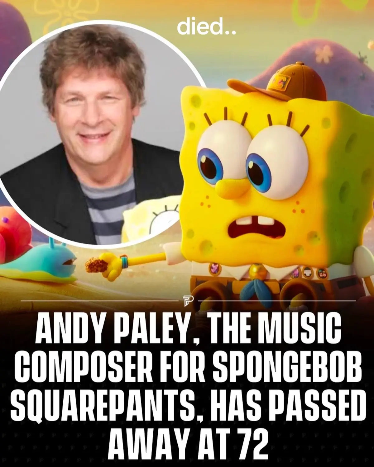 #spongebob #spongebobsquarepants #spongebob25 #death #rip #americanpie #legend #songwriter #spongebobthemusical #fyp #trending 