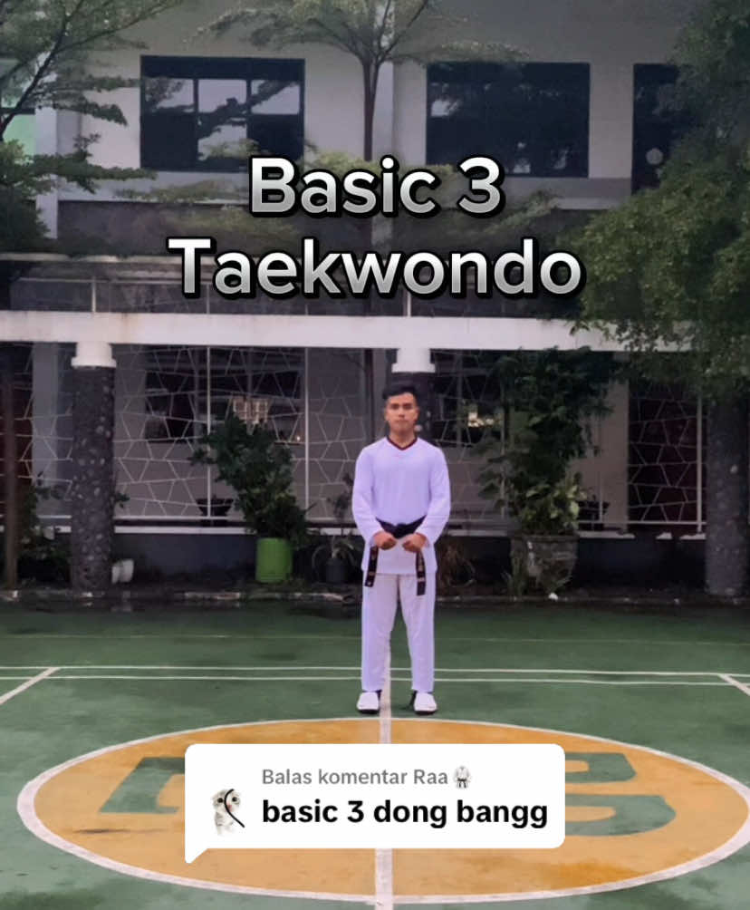 Membalas @Raa🥋 ✨Basic 3 Taekwondo #fyp #fypシ #tutorial #taekwondo