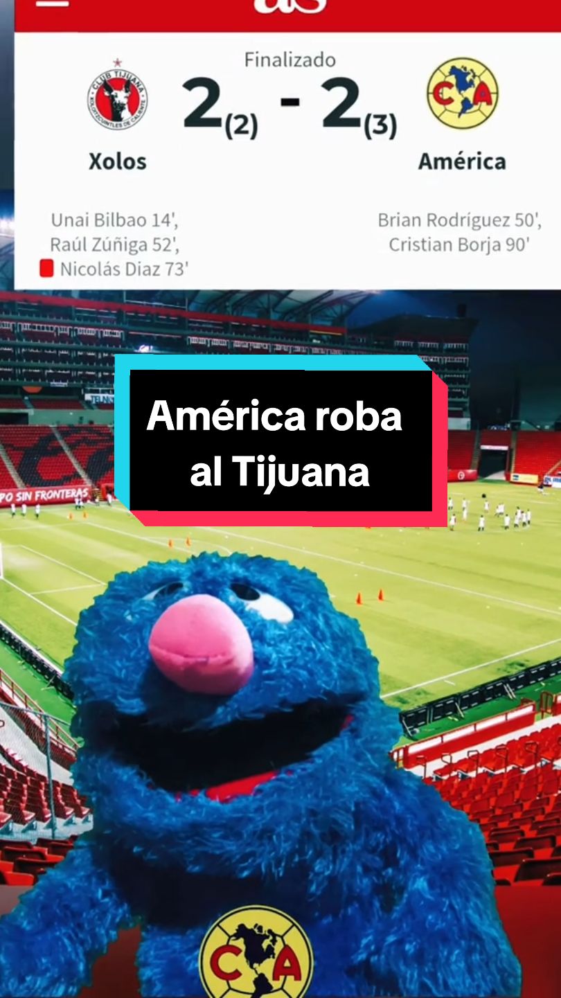 America vs Tijuana (2-2) Entra a la Liguilla de la Liga MX en penales (3-2)  como de costumbre robando 🫲🏻 #america  #toluca #tolucafc #americanista #ligamx #fyp  #tijuana #aguilasdelamerica #aguilas🦅💙💛#tijuanafc  #penales  #estadiocaliente #ligamx🇲🇽 #nemesiodiez  #deportesentiktok #fut #humor #humorcomedia #comedia #comediahumor #futbol #futbol⚽️ #virales ##humorviral #comediaviral #futbolinternacional #fypp 