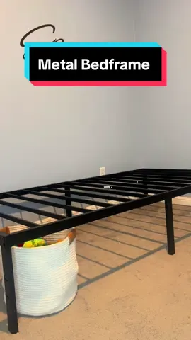 FLASH SALE NOW!! Size does matter because you can fit extra storange under this bedframe -  Metal Bedframe #metalbedframe #bedframe #bedframestorage #tiktokshopblackfriday #tiktokshopcybermonday 