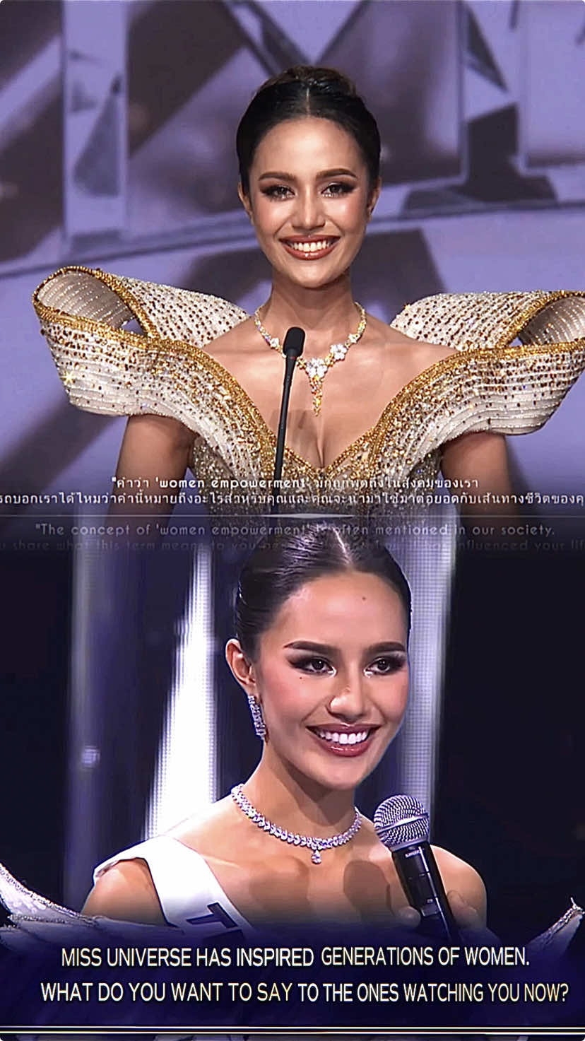 OPAL FOR HER เสียงของความเชื่อมั่นและความหวังของผู้คนทั่วโลก #missuniverse #missuniversethailand 