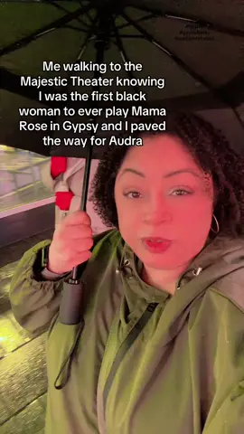 THIS IS A JOKE. Audra is my 👑. And while I don’t have absolute confirmation I was the first, until I hear of otherwise, it counts. #gypsy #gypsybway #audramcdonald #musicaltheatre #broadway #musicaltheatretiktok