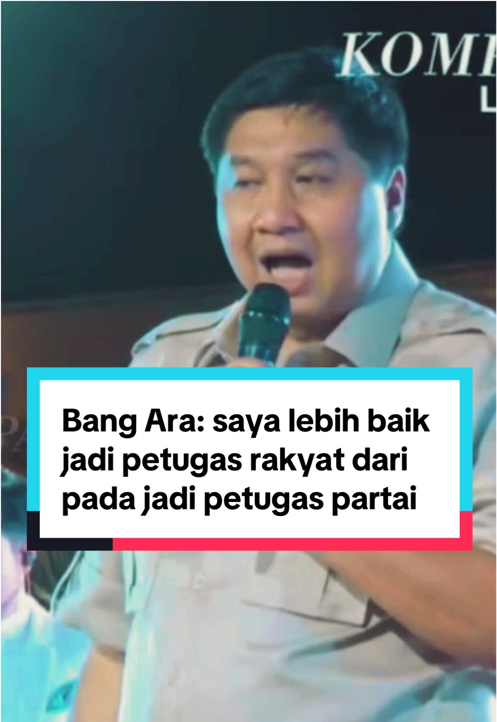 Bang Maruarar Sirait: 