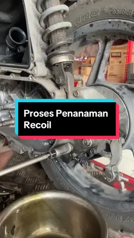 Proses penanaman recoil #mekanikmuda #mekaniktiktok #mekanikmudapunyacerita #mekanikindonesia #fyp 
