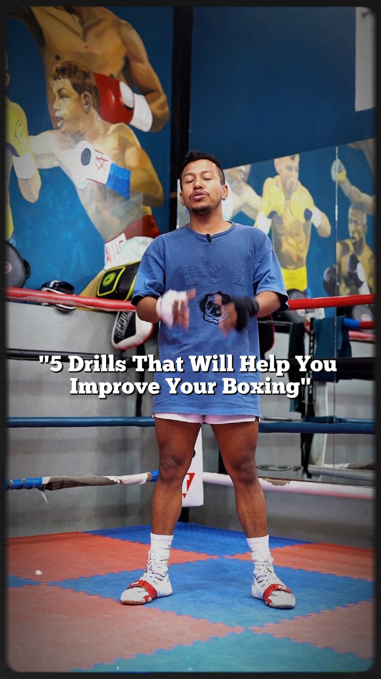 5 Drill that will help you improve Your Boxing. #fyp #fyi #boxing #tutorial 