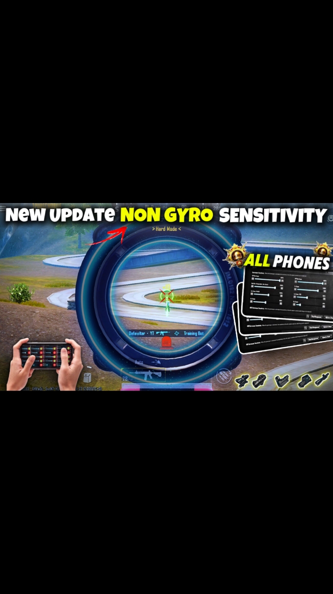 Pubg Mobile Best Non Gyro Sensitivity 😎💯 Best Sensitivity For Pubg🔥 #pubgmobile  #pubglover #pubgnongyrosensitivity #pubgsensitivity #tipsandtricks #sensitivity #newupdate #pubgsetting #usa🇺🇸 #gamer #pubgtipsandtricks 