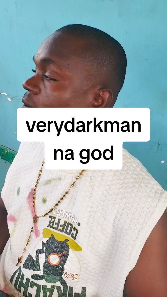 verydark man na god. Repost and tag him in the comments section if you love him too. #verydarkman 