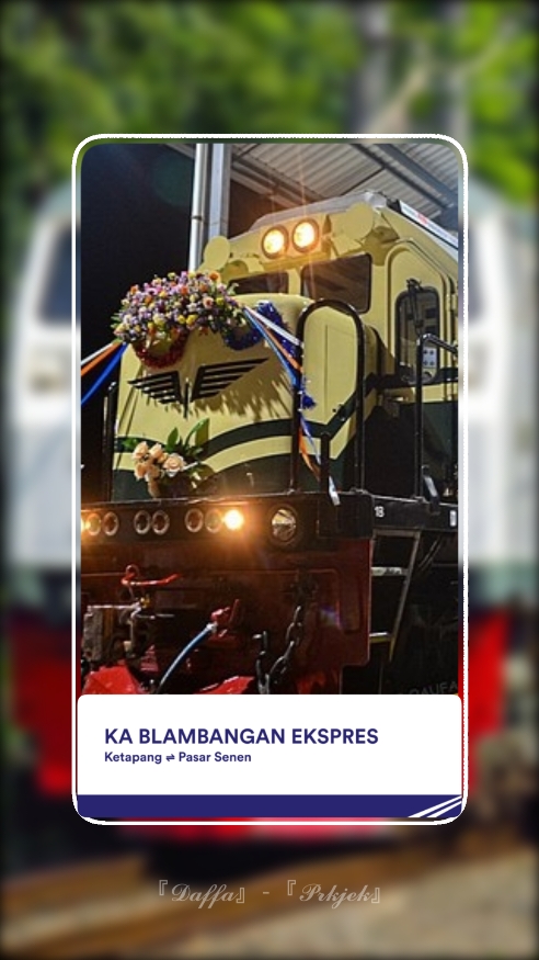 @n4bil_4j maaf ya kelamaan #railfansnew #keretaapiindonesia 