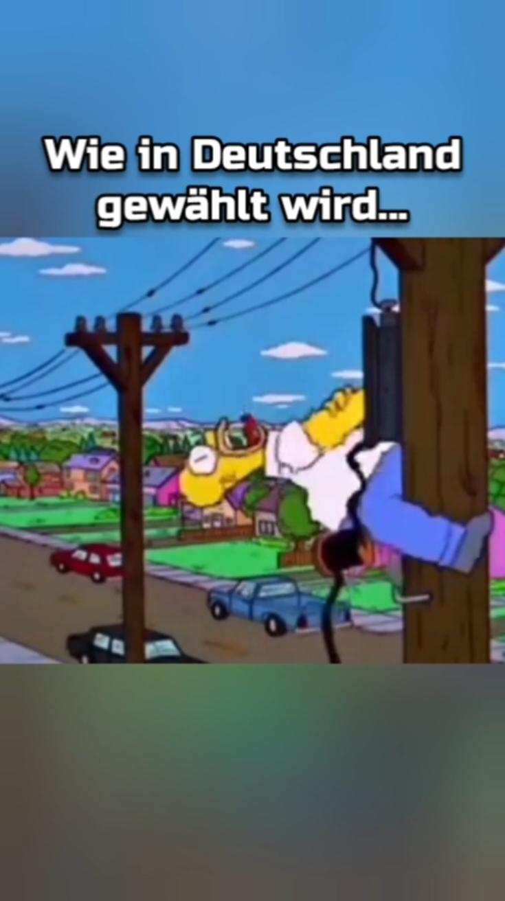 #viral #fy #fypシ #wahl #viraltiktok #berlin #simpsons #demokratie 