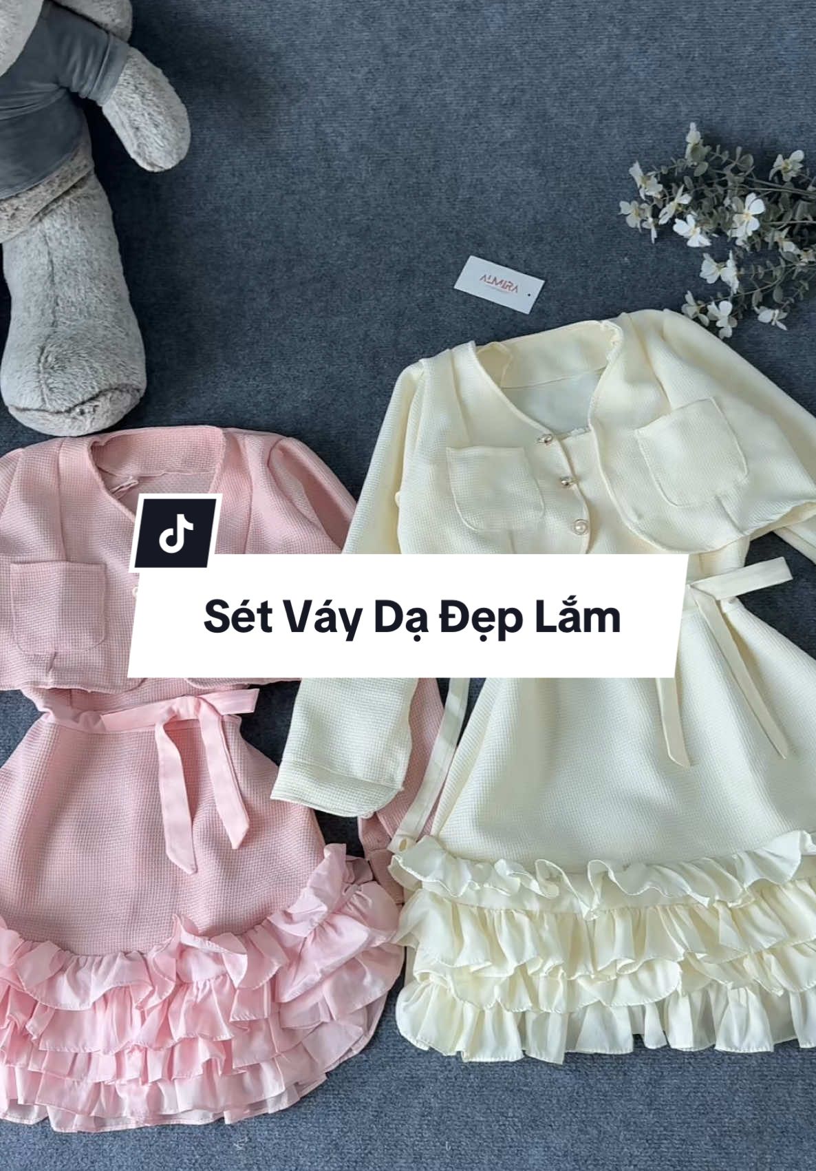 Các Bà đã có váy mặc tết chưa? #almirastore #fyp #tiktok #setdoxinh #setvayda #vayxinh #vaymactet 