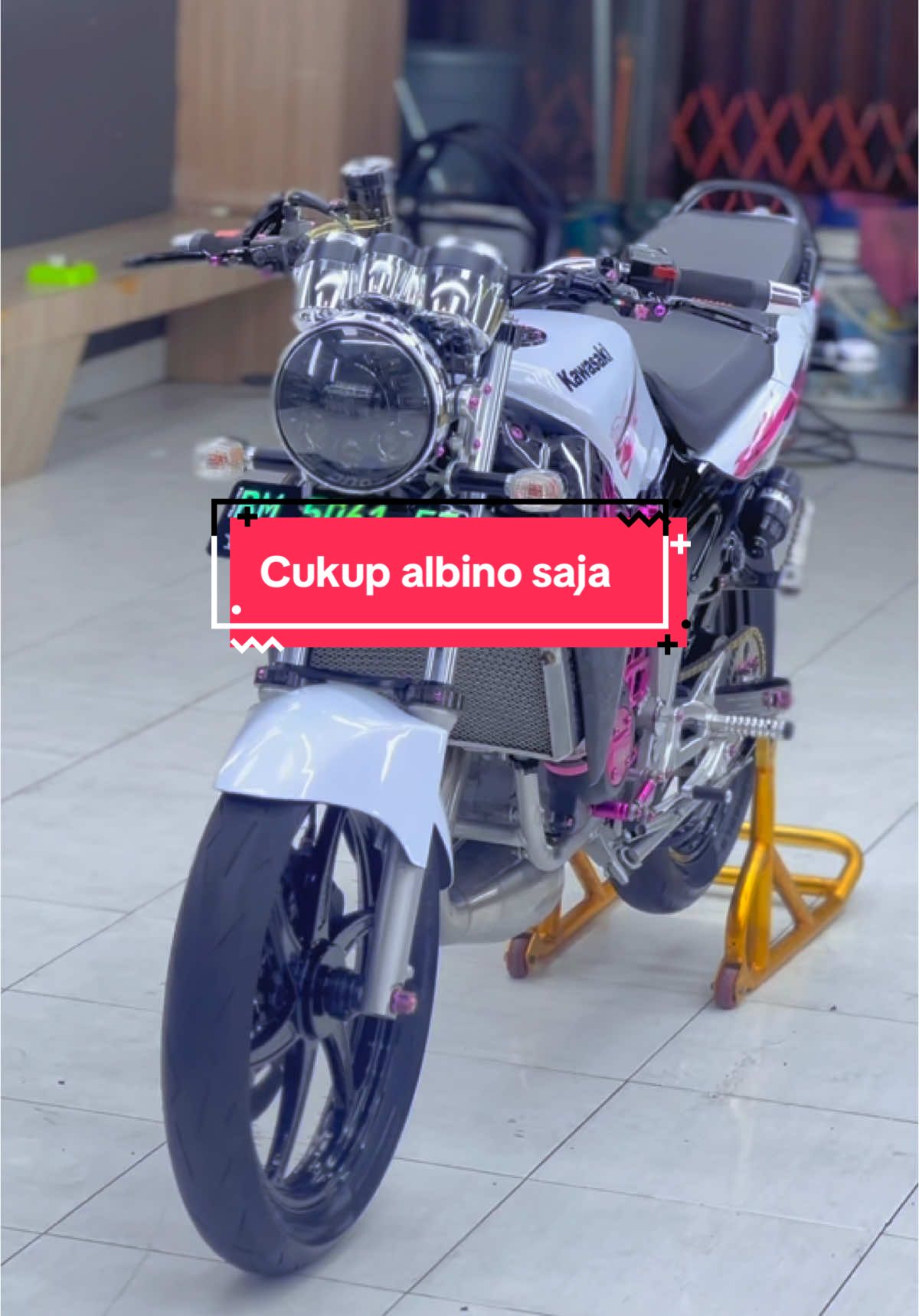 Cukup albino saja #kawasaki #ninja #ninjass #twostroke #2tak #2taklovers #fyp #indonesia #viral #viralvideo #trending #trendingvideo #sunmori #sunmoricheck #kalimantan #viral_video #2024 #indonesiatiktok #ninjassbiru #rareitem #ninjasscendol #sunmoribandung #sunmoricheck 