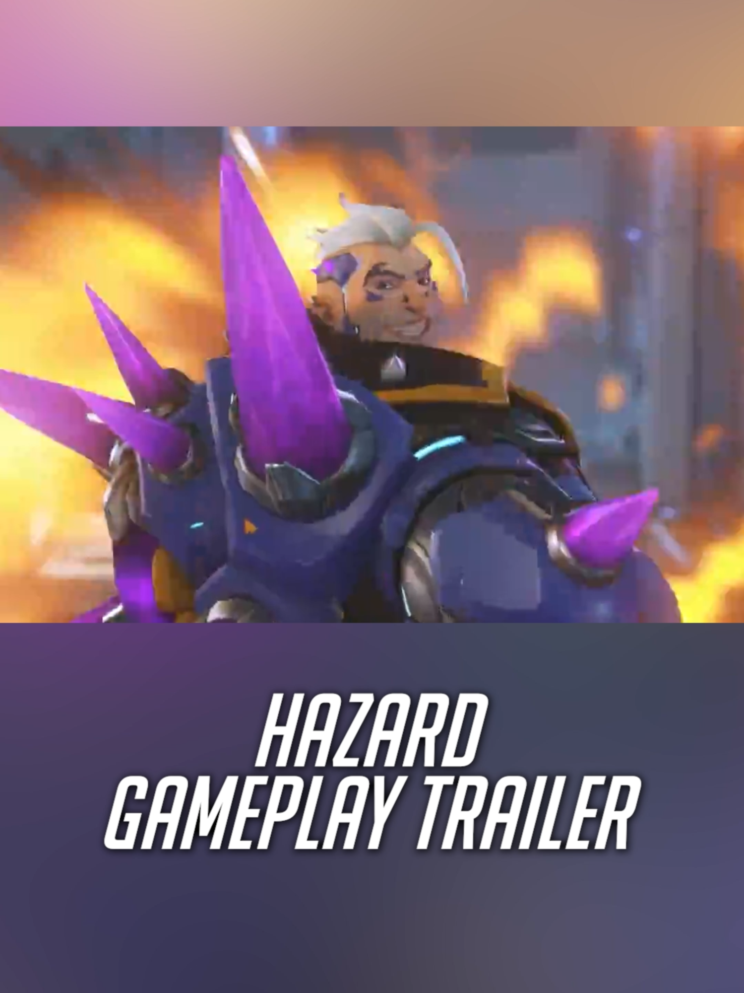 NEW Hazard Abilities & Gameplay Trailer | Overwatch 2 News #ow #overwatch #ow2 #overwatch2 #hazard