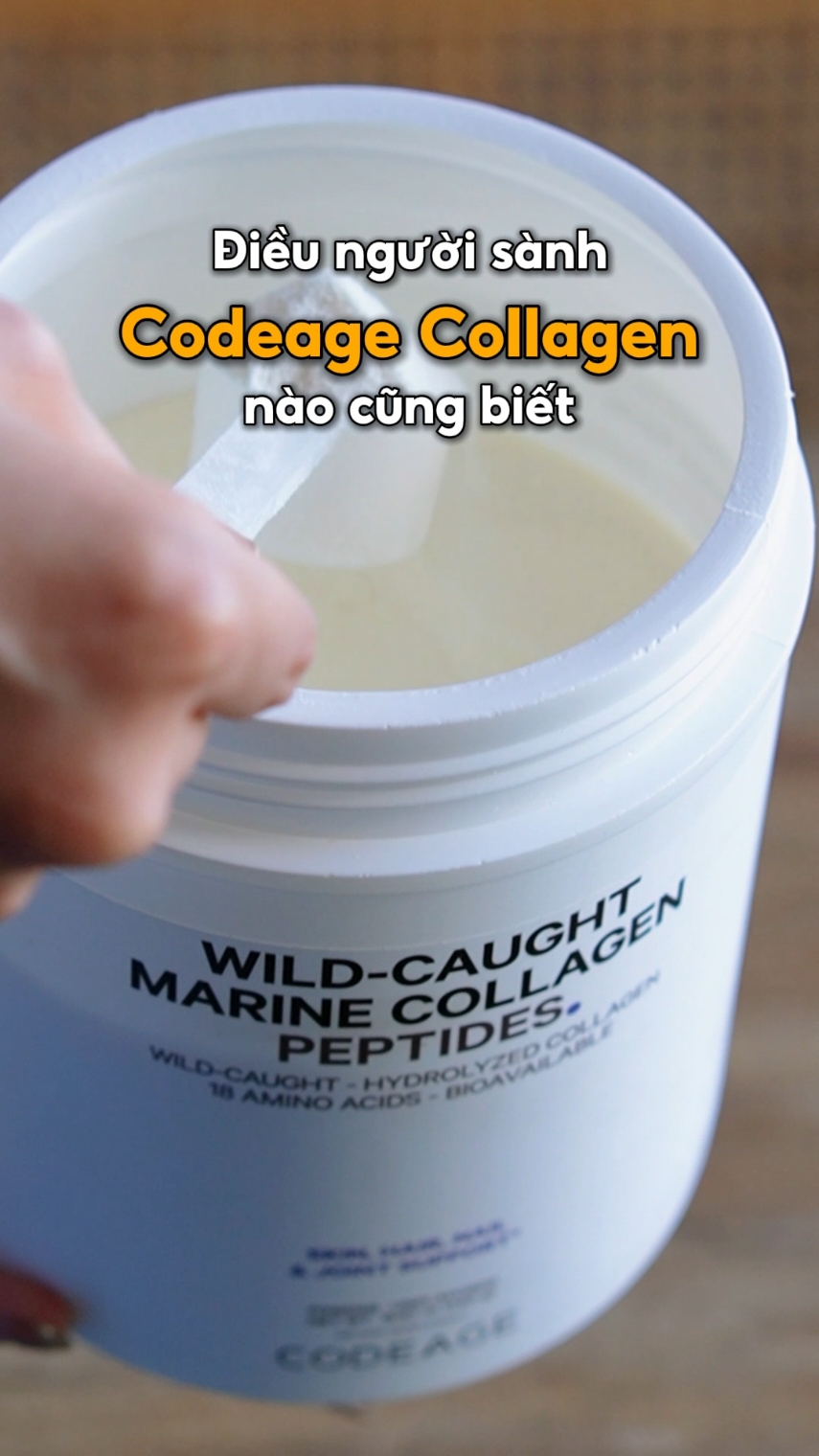 Thêm 1 công thức pha Codeage Collagen tuyệt đỉnh 😋 Còn chờ gì mà không thử ngay nhỉ 🥰! #Codeage #CodeageVietnam #CodeageCollagen 