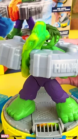 Get ready to HULK SMASH with the Play-Doh Hulk Smash and Squish Playset! Mold, smash, and squish Play-Doh compound and save the day! ​
