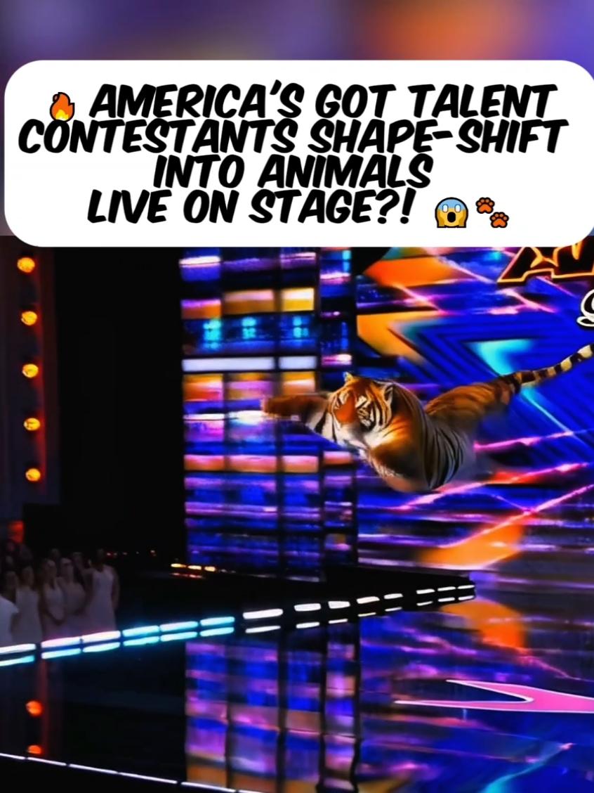 AMERICA'S GOT TALENT LIVE STAGE,SHAPE-SHIFT,SKINWALKERS,MAGIC,WHAT HAPPENED?