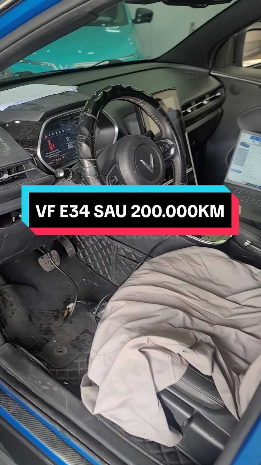 Pin VF e34 sau gần 200.000km còn bao nhiều phần trăm#longyeuxedien #longiuxedien #vinfast