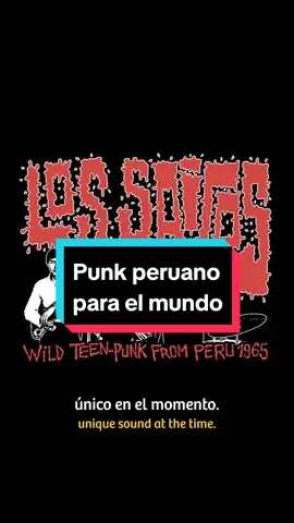 ¡Una banda peruana en el género que se comió una época! Vamos a celebrar el Día Internacional del Músico con una de las bandas peruanas más importantes de todos los tiempos, ¡Los Saicos! Desde Lince, Lima, capital de Perú, llegaron con un sonido nuevo, disruptor, que rompió las barreras del idioma e influyó a varias bandas de diferentes países. ¿Cuáles fueron? Acá te lo contamos. Ta, ta, ta, ta… ¿Qué otra banda peruana peruana recomiendas escuchar en esta fecha? #marcaperu #peru #LosSaicos  #diadelmusico #musica #punk  #rockperuano 