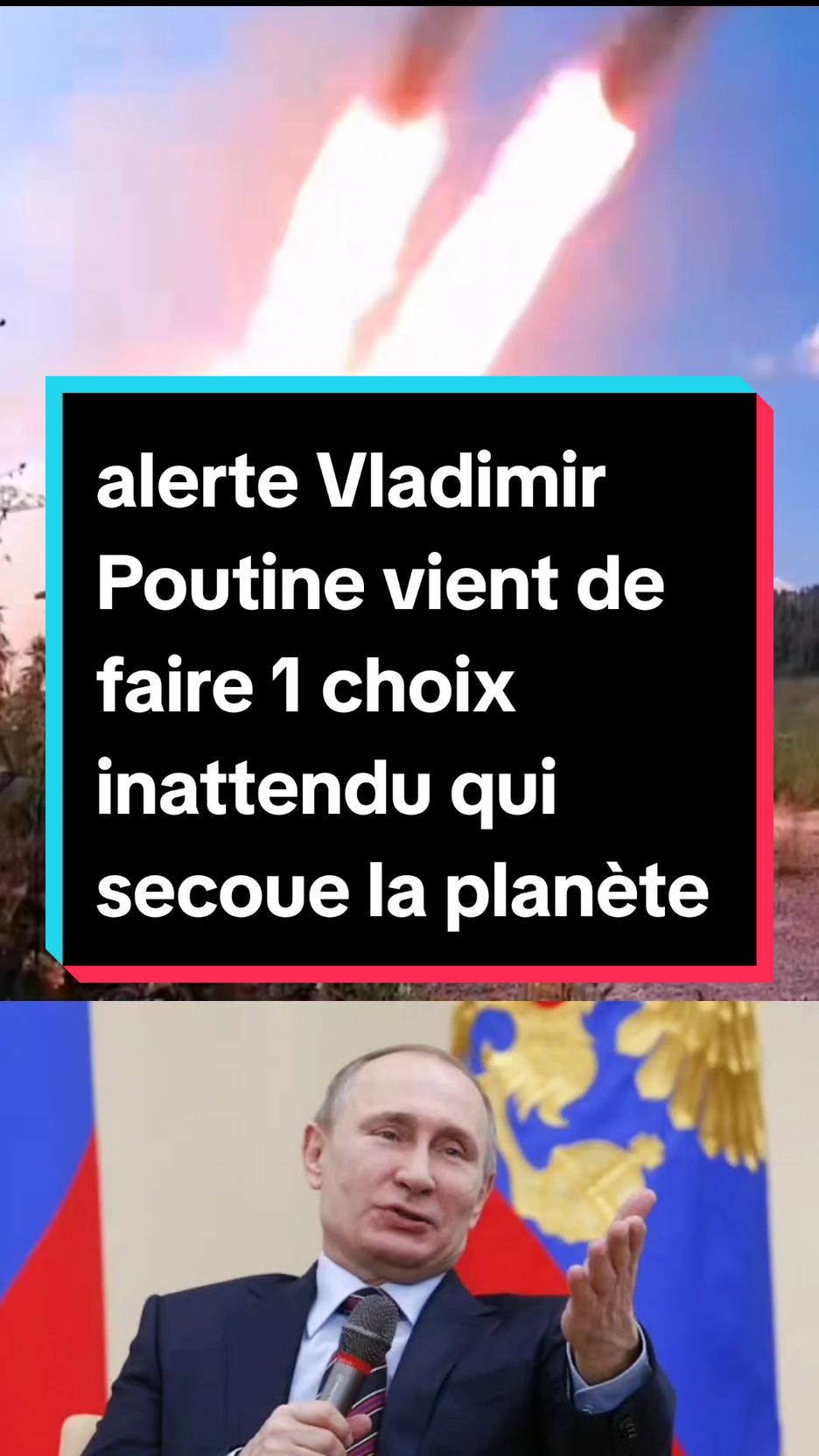 alerte Vladimir Poutine vient de faire 1 choix inattendu qui secoue la planète