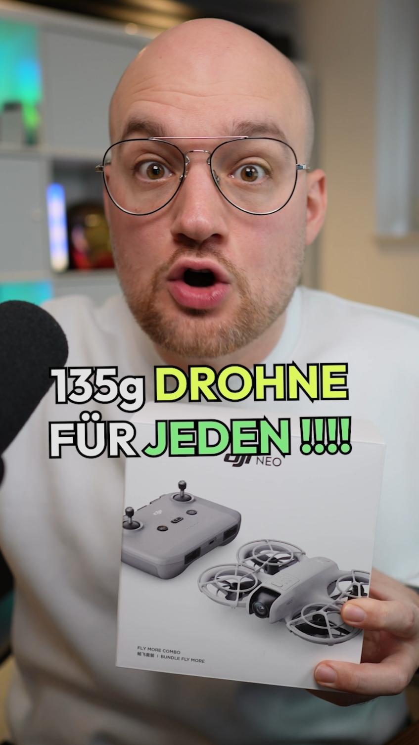 Anzeige | Die DJI Neo ist wirklich perfekt für den Einstieg 🤝 Aber auch Drohnenfans kommen auf ihre Kosten. #djineo #vlogdrone #djiflyingcamera #minidrone #camera @DJI Official 