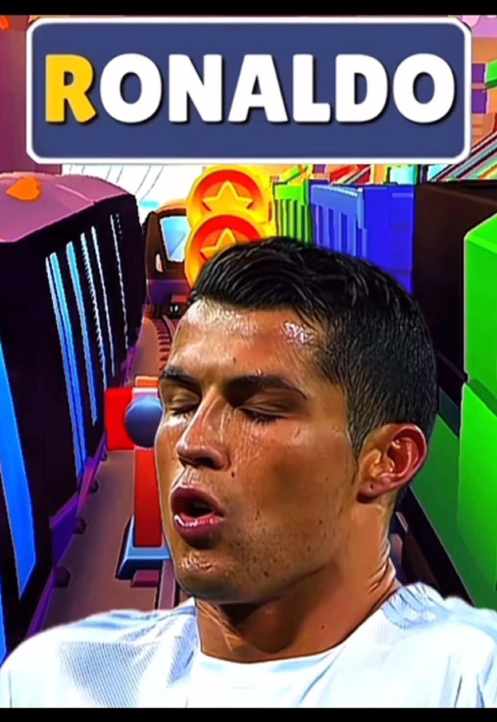 #CapCut Ronaldo on Subway Surfers! #ronaldo #cristianoronaldo #portugal🇵🇹 #neverold #football #Soccer #edits #edit #viral #shorts #fyp #subwaysurfers 