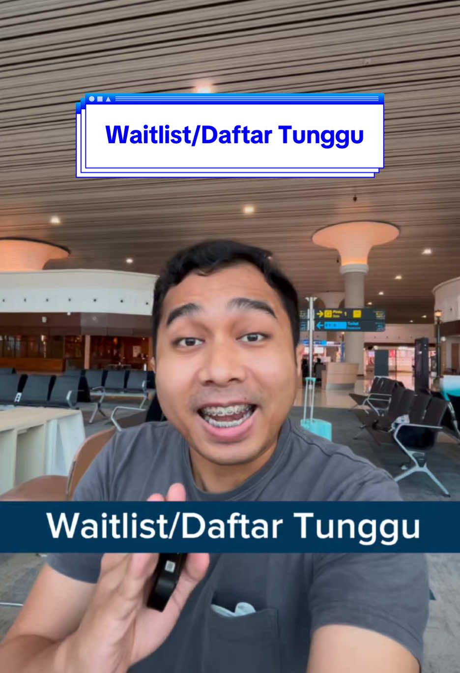 Gak bisa check-in online? Bisa jadi kamu jadi penumpang waitlist/daftar tunggu, yang gak bisa online web check-in tapi harus check-in ke konter di bandara.  Simak penjelasan dan alasannya yaaaa. Semoga bermanfaat 🙏🏻 Follow @inimasabi untuk informasi seputar penerbangan dan travel lainnya #BuatKamu 🫶🏻 Let's gooooooooooooo ✈️